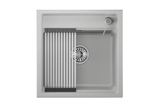 Мойка кухонная Granula Kitchen Space 5002, АРКТИК